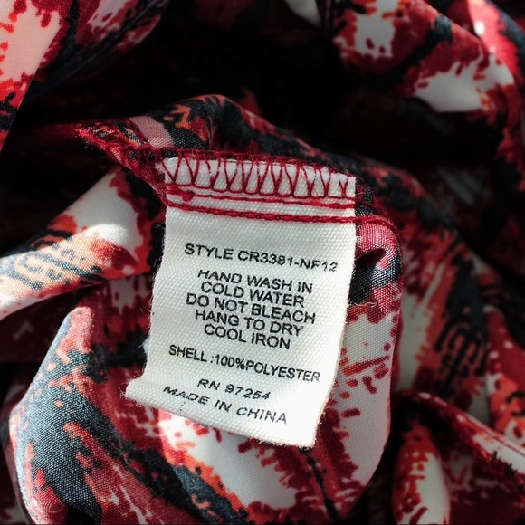 LOW PRICE! Women's Fun One Clothing Shorts Long Sleeve Romper, Red, Black, Med - Picture 9 of 10